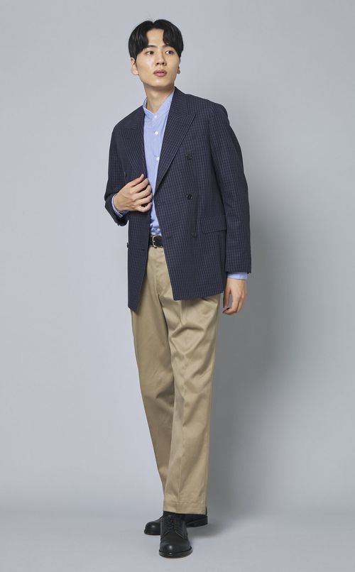 マッカーサーツータックチノパンツ