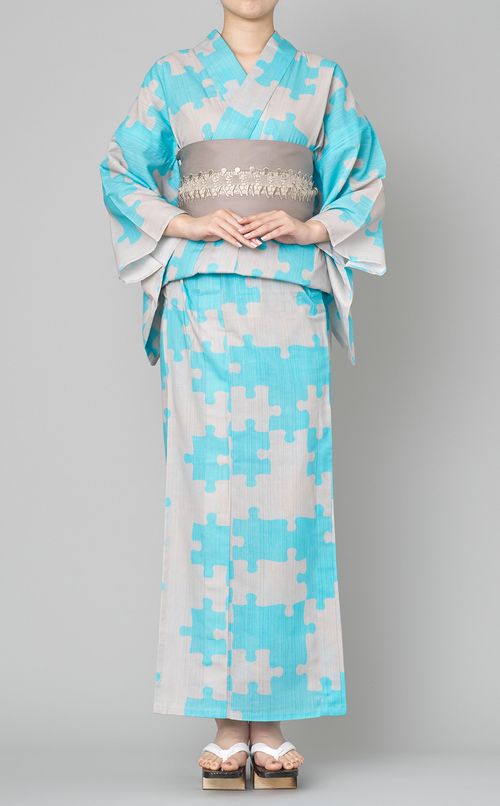 【別注】浴衣（パズル柄）