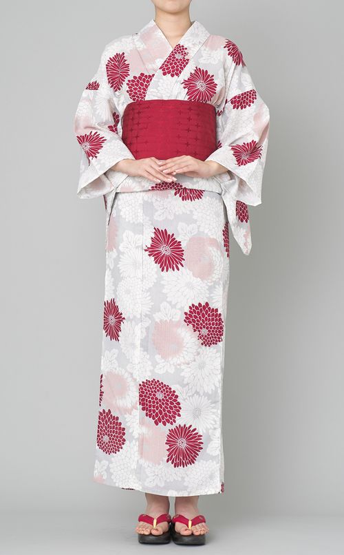 浴衣菊尽くし柄