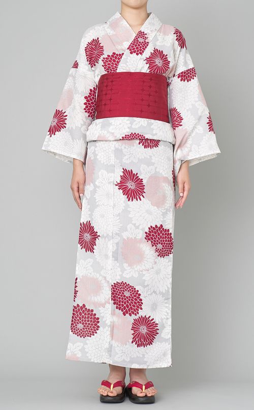 浴衣菊尽くし柄