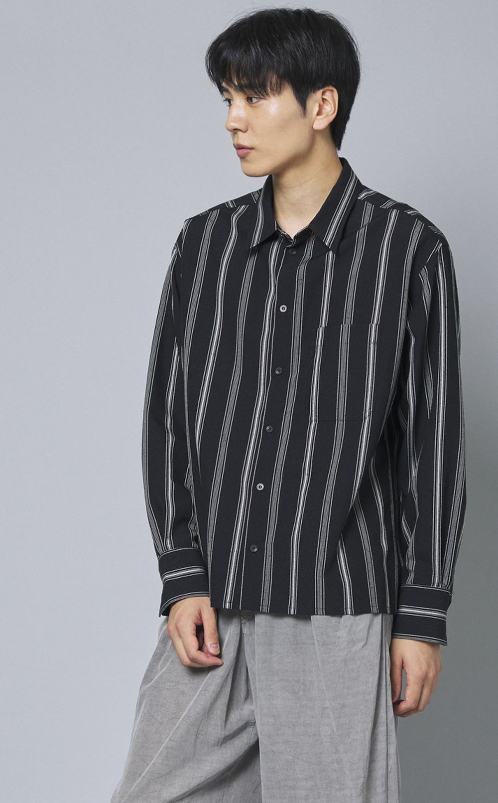 ストライプシャツ