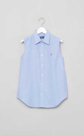 オックスノースリーブシャツ