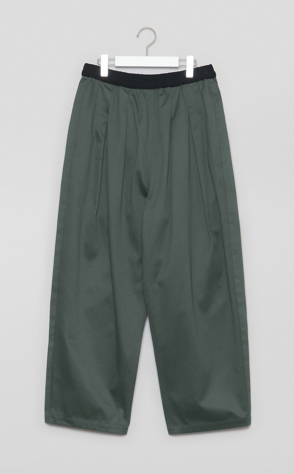 コットンタックワイドイージーパンツ