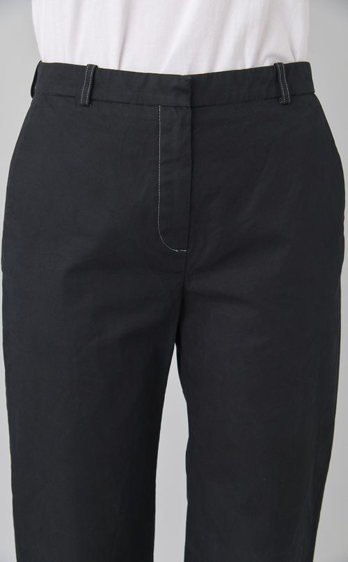 【reADdress】コットンソリッドスリット入りパンツ