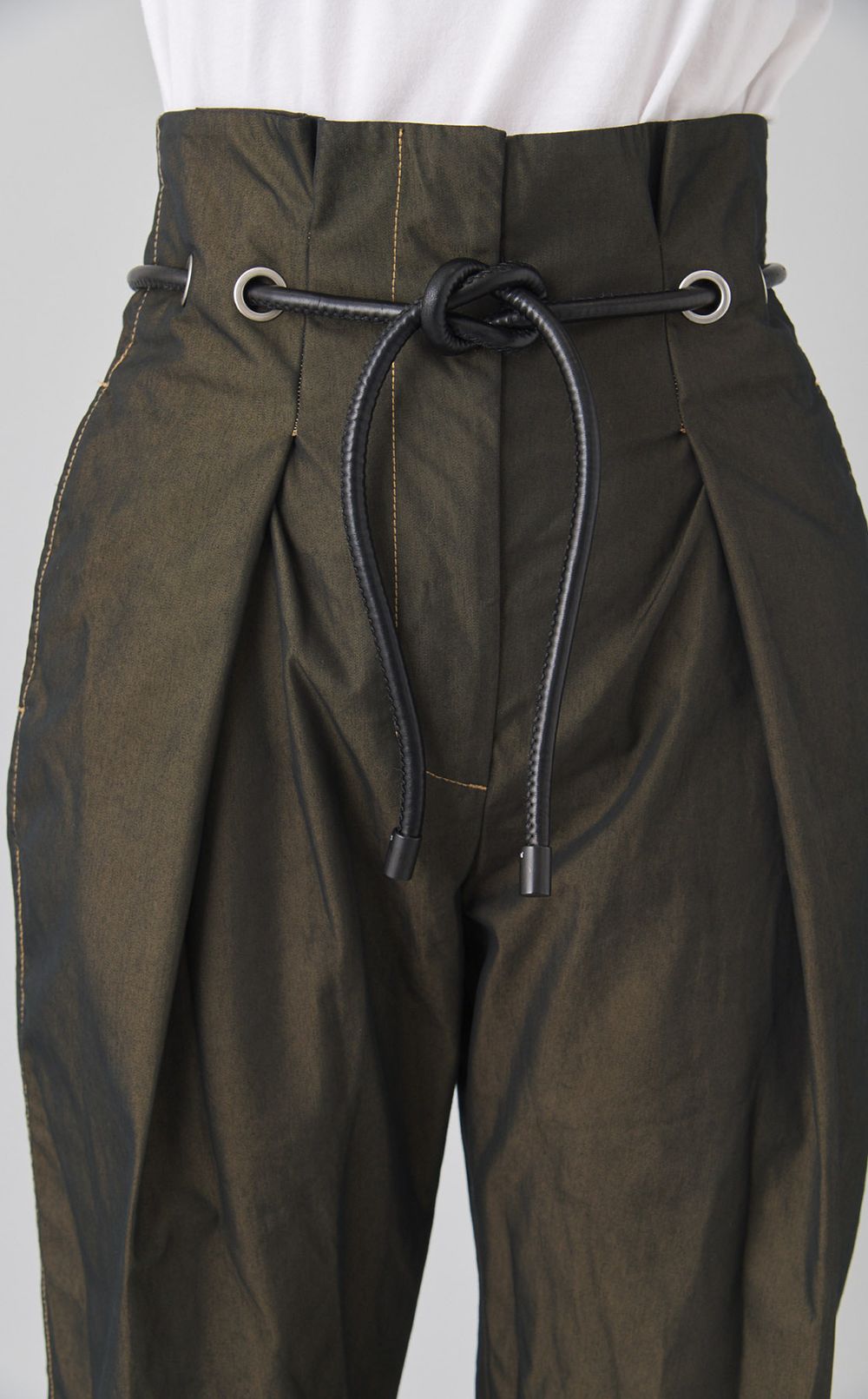 【reADdress】チノミドローコードオリガミタックパンツ