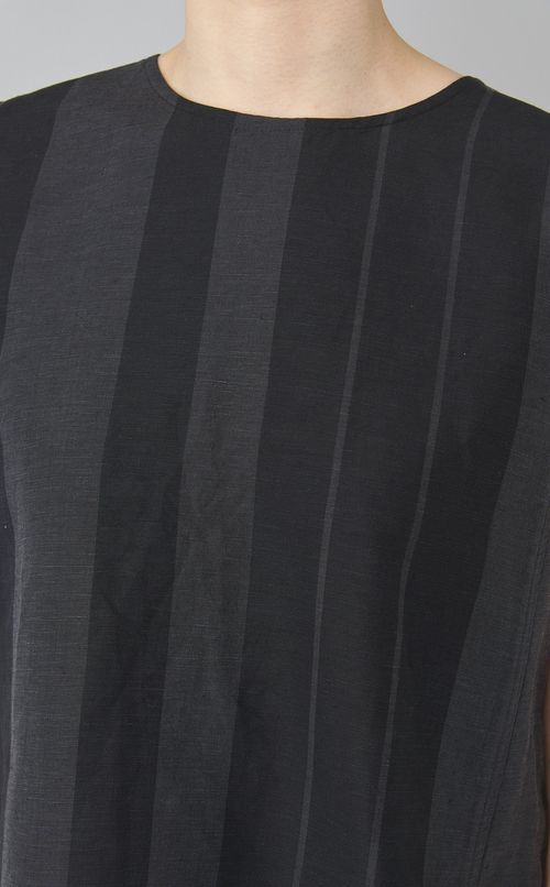 リネンキュプラノースリーブトップス