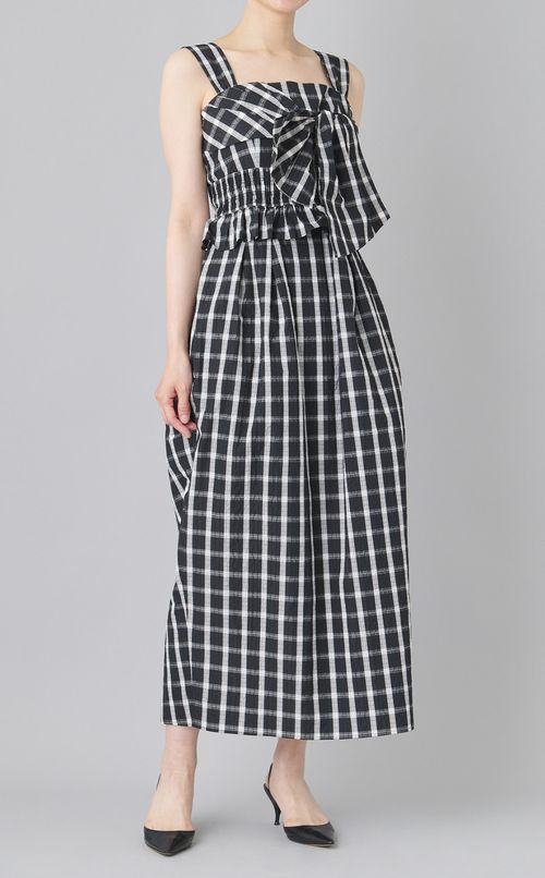 タフタリボンセパレートワンピース