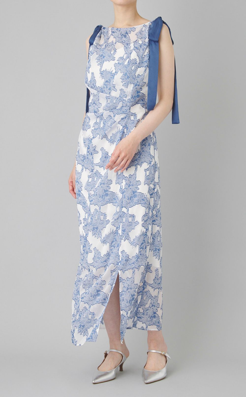 2wayショルダージャガードドレス