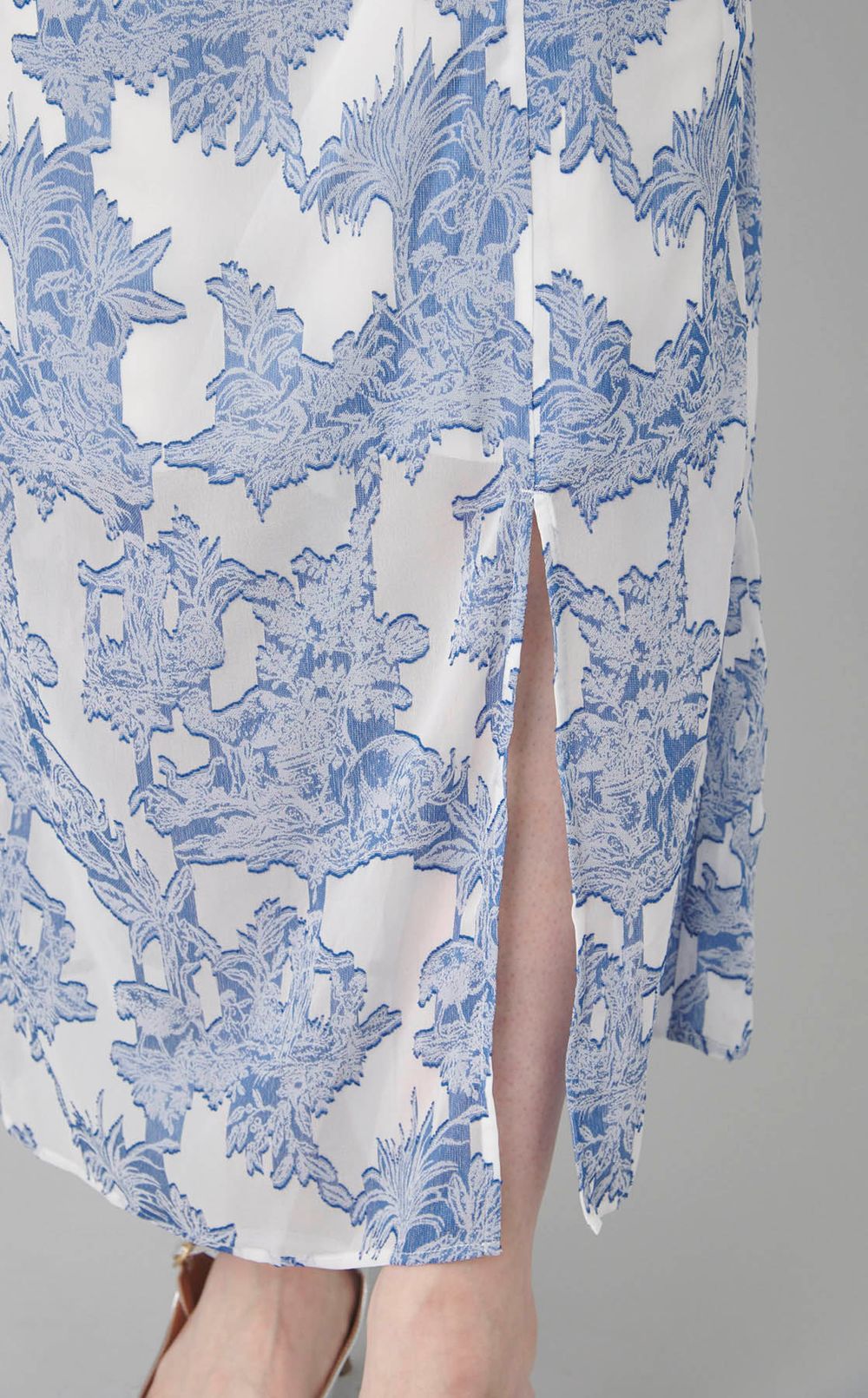 2wayショルダージャガードドレス