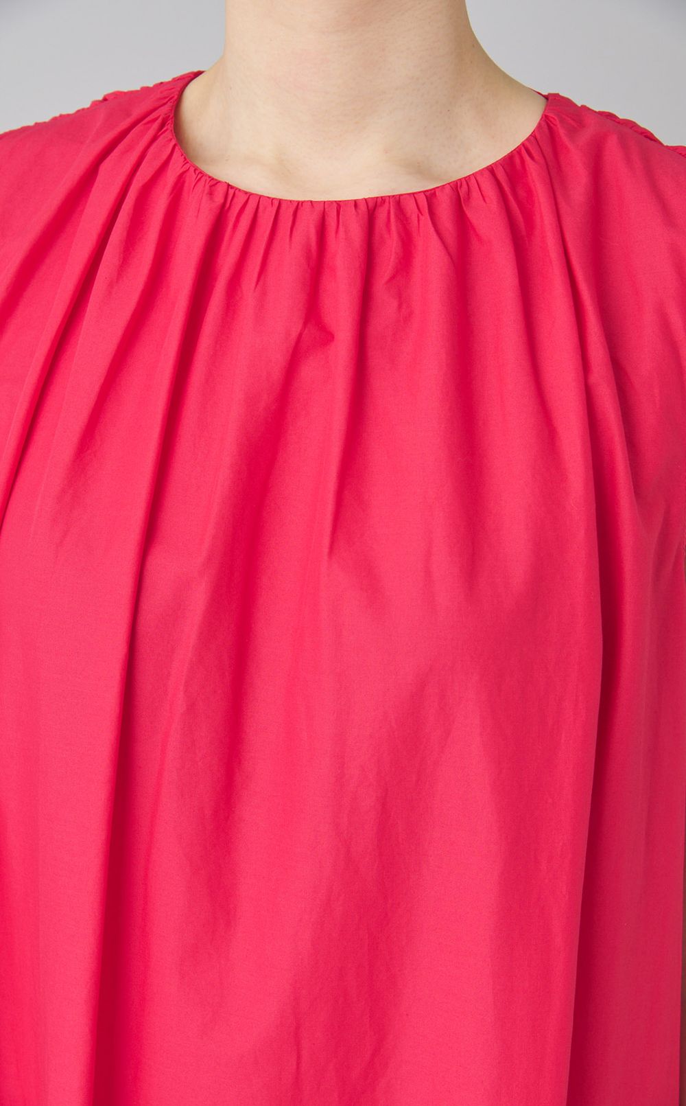 コットンレースノースリーブワンピース