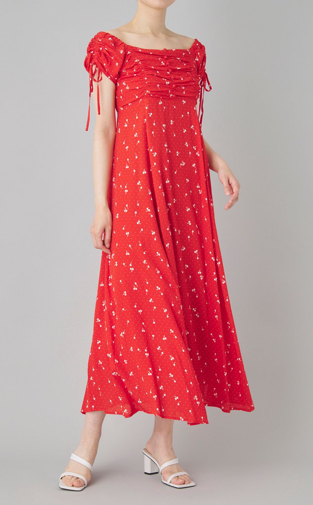 チェリープリントワンピース