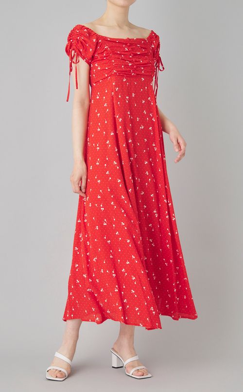 チェリープリントワンピース