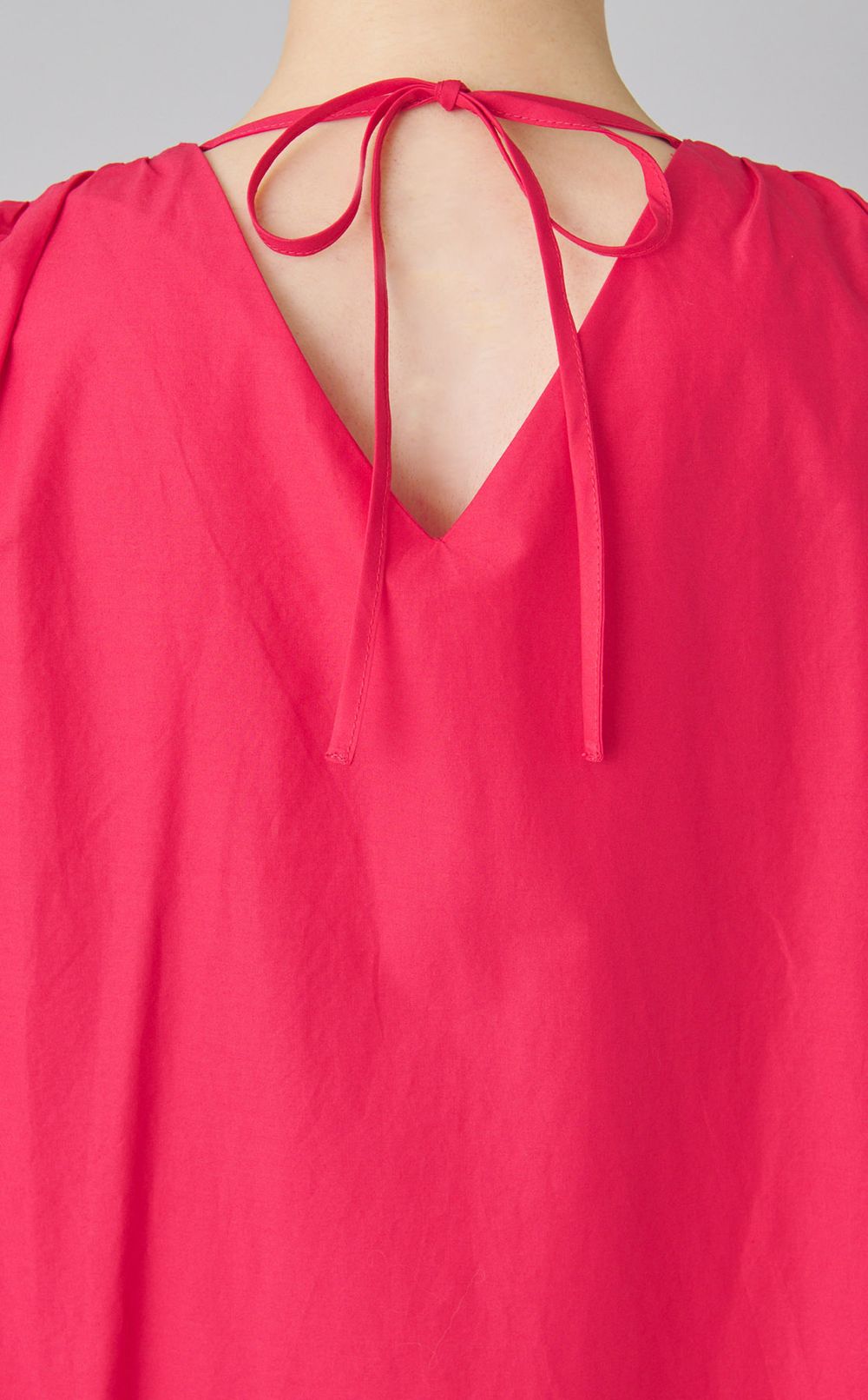 コットンレースノースリーブワンピース