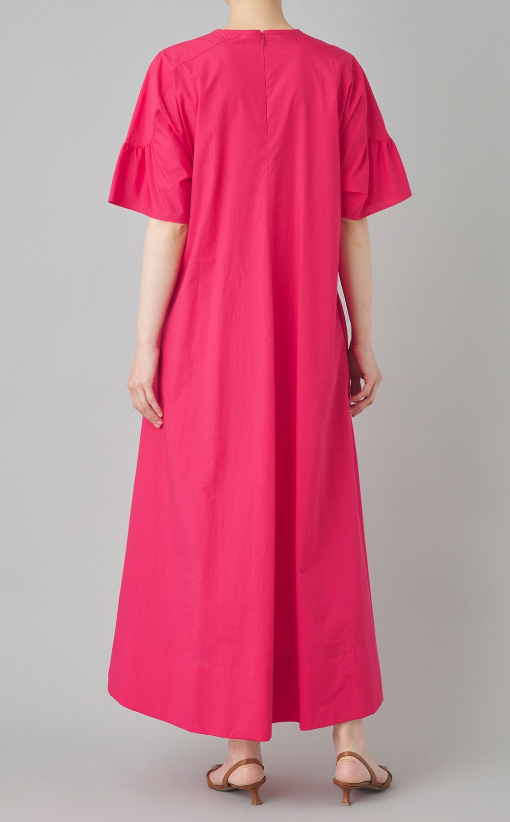 【別注】カーブスリーブフレアワンピース