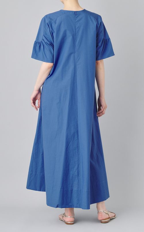 【別注】カーブスリーブフレアワンピース