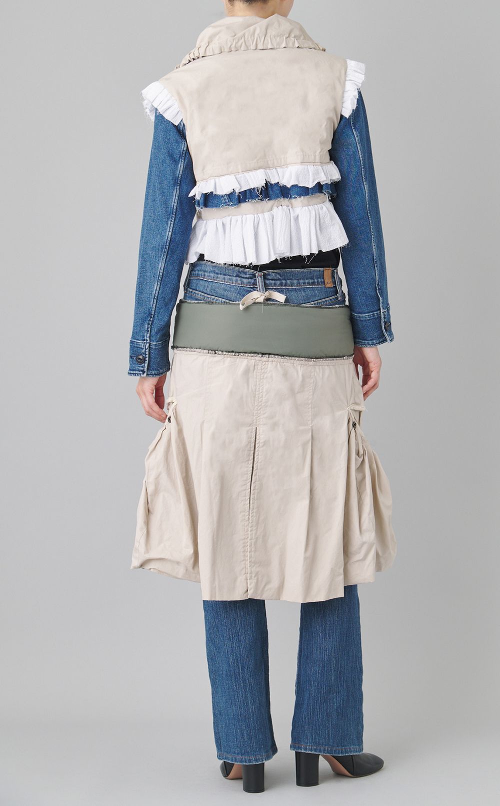 【reADdress】デニムフリルジャケット