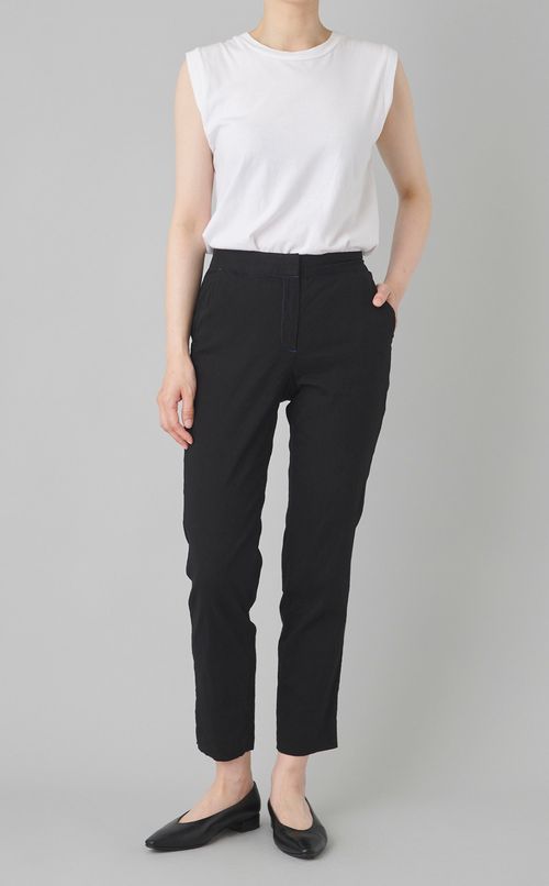 【reADdress】ストレッチテーパードスリムパンツ