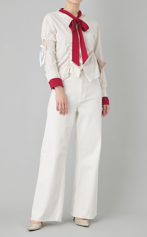 【reADdress】リボンシャツ