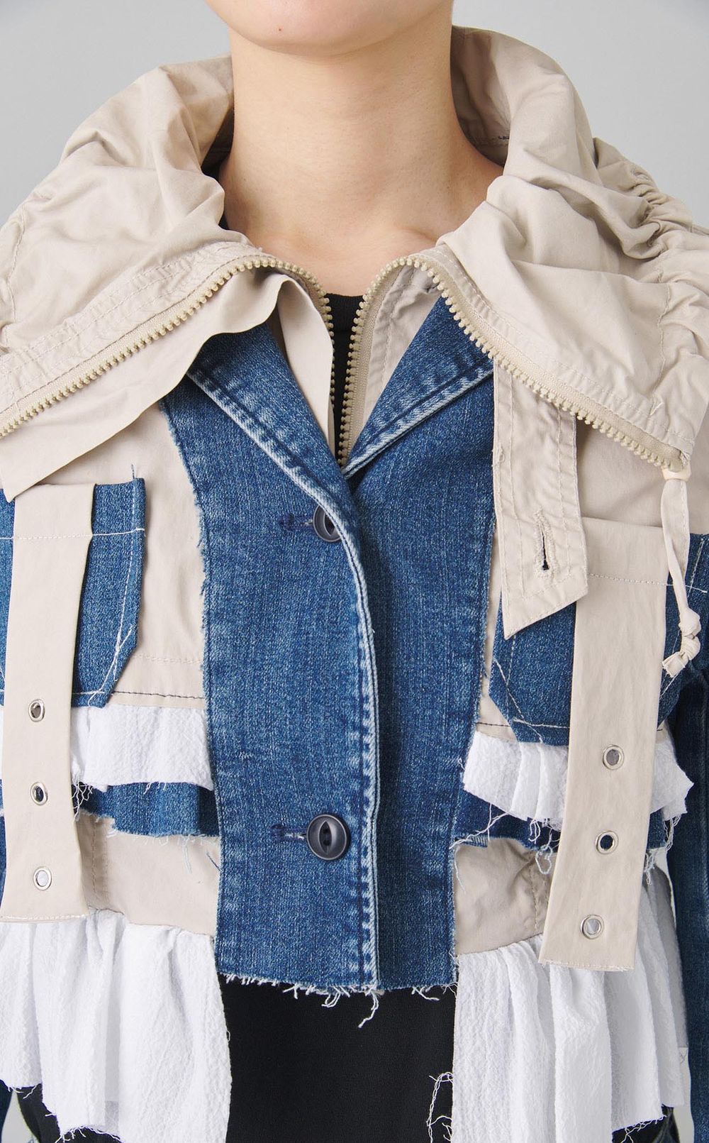 【reADdress】デニムフリルジャケット