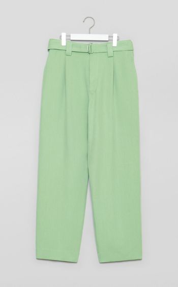 1タックベルトパンツ