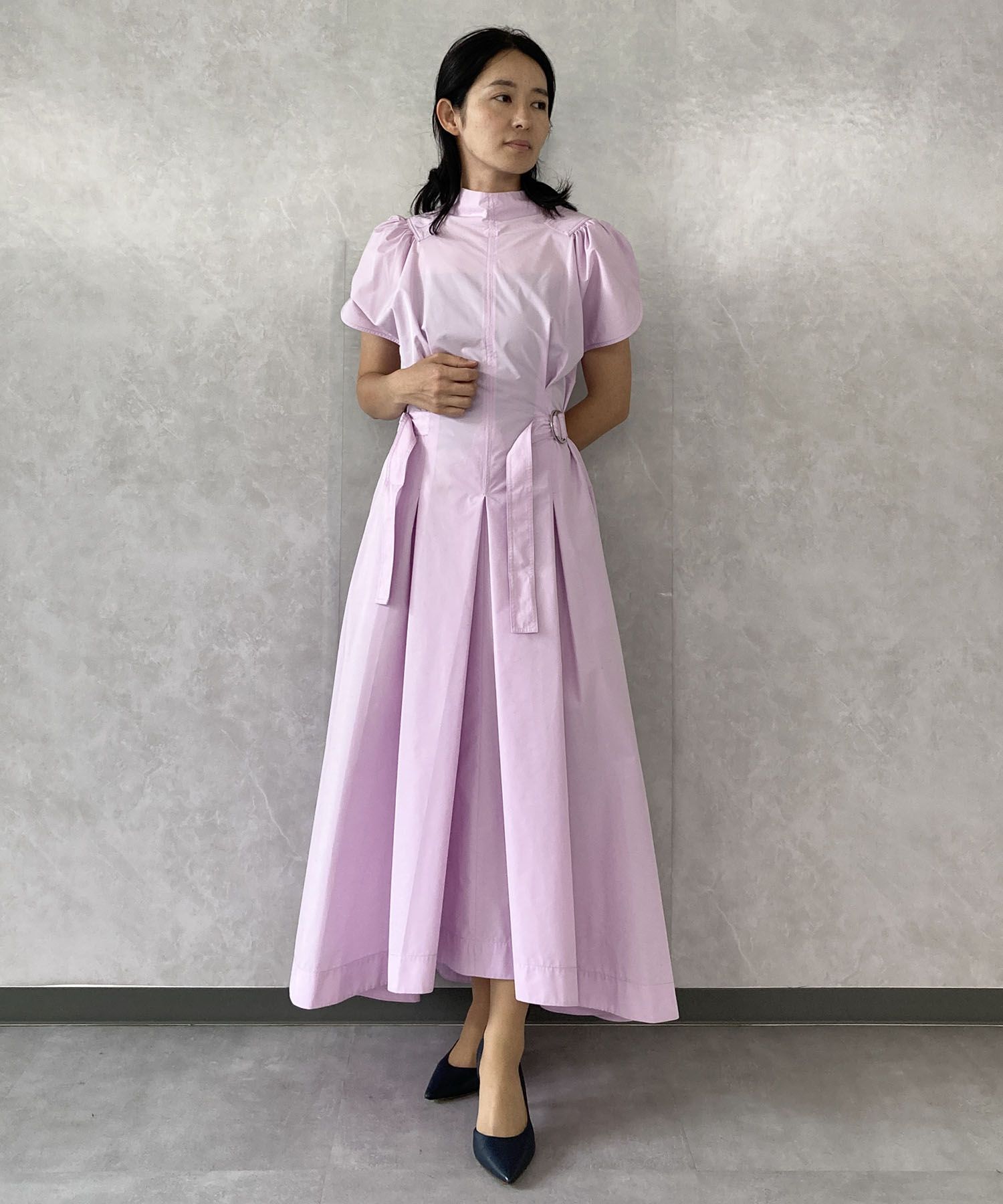3.1 Phillip Lim｜ギャザースリーブサイドタイワンピース