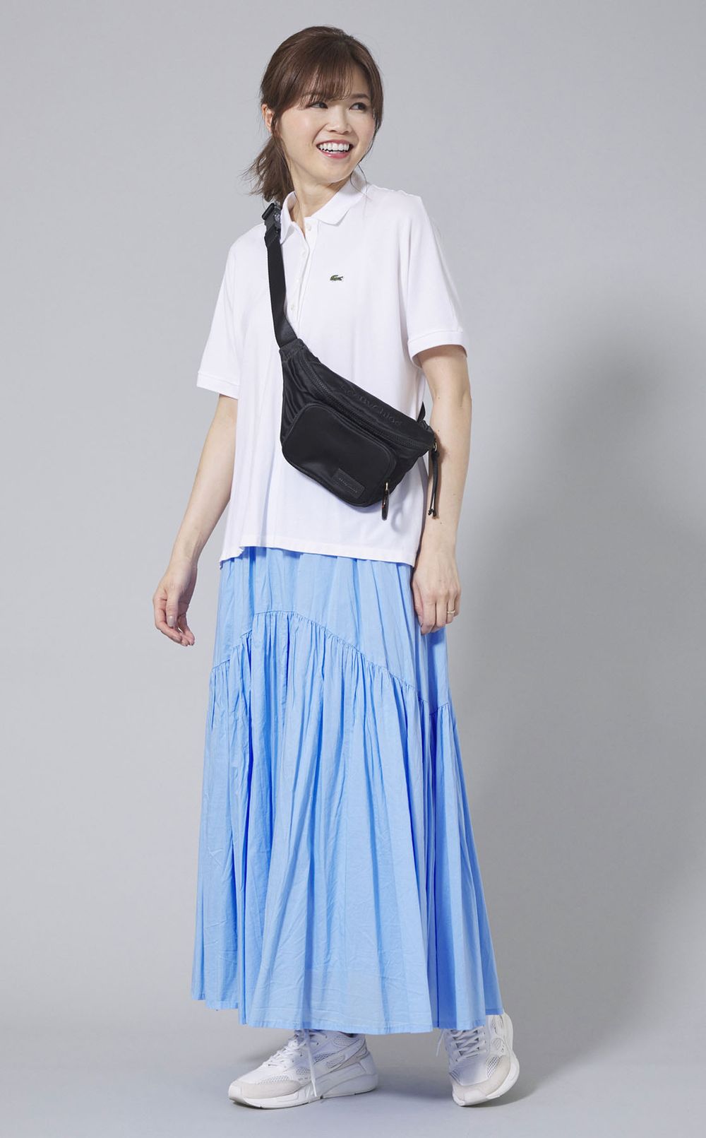 ドルマンスリーブポロシャツ