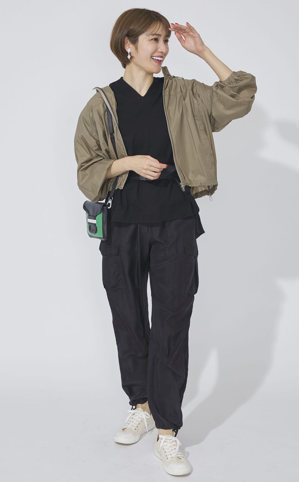 リサイクルシルクジョガーパンツ