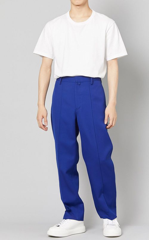 ピンタックパンツ