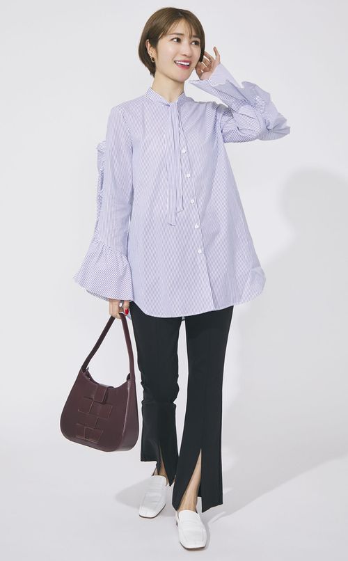 Bauzaレザーワンハンドルバッグ