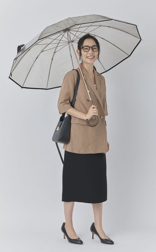 リネンハーフスリーブジャケット