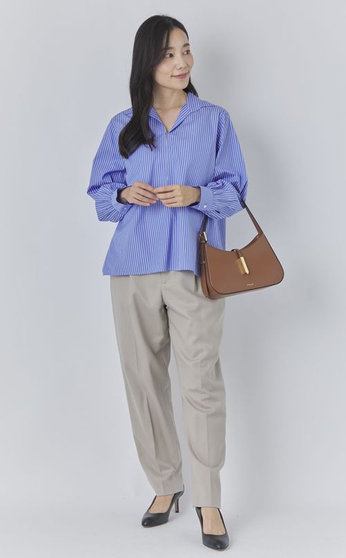 フラノセンタープレステーパードパンツ