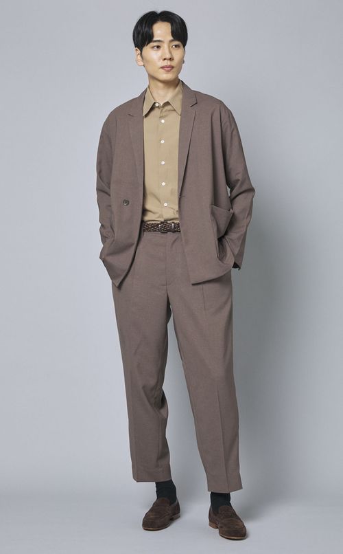 コットンボイルショートスリーブシャツ