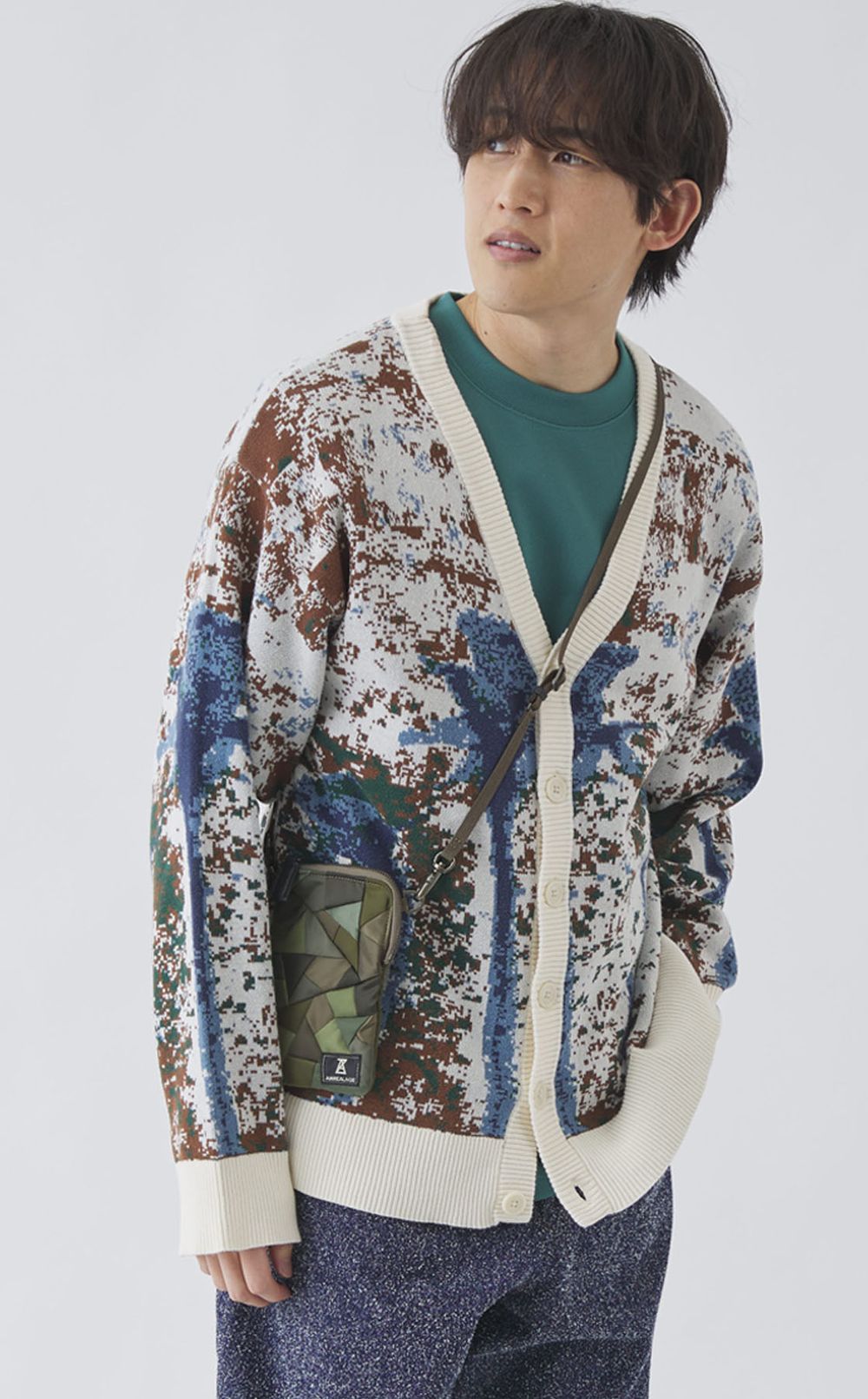 パッチワークスモールポーチ