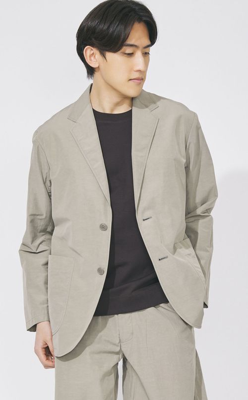 リラックスナイロンジャケット