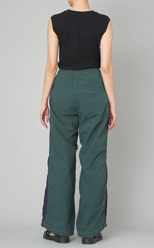 デニムトラックパンツ