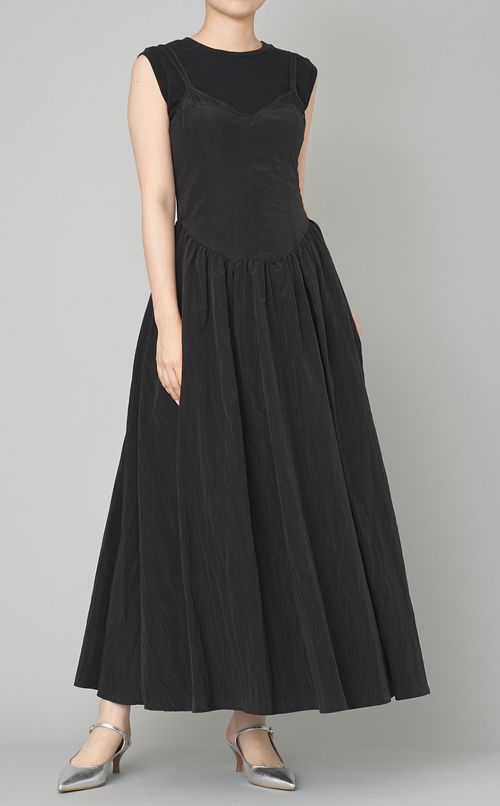 コルセットキャミソールワンピース