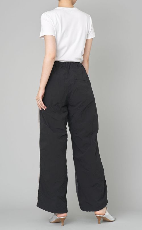 デニムトラックパンツ