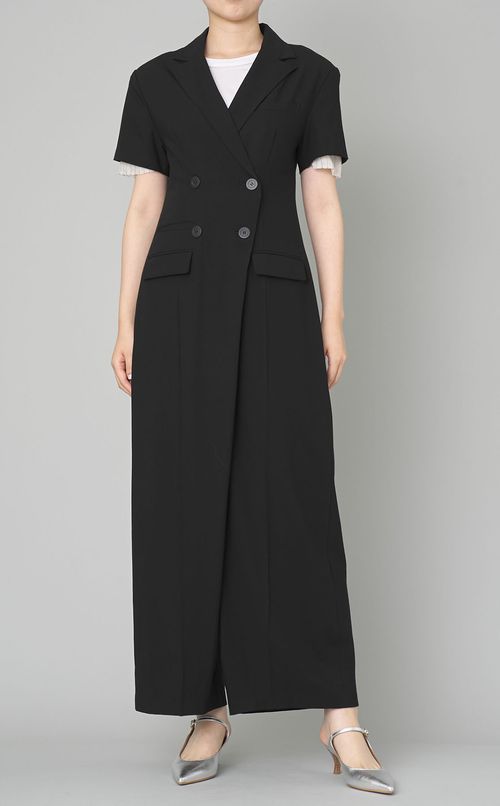 ルーズジャケットオールインワン