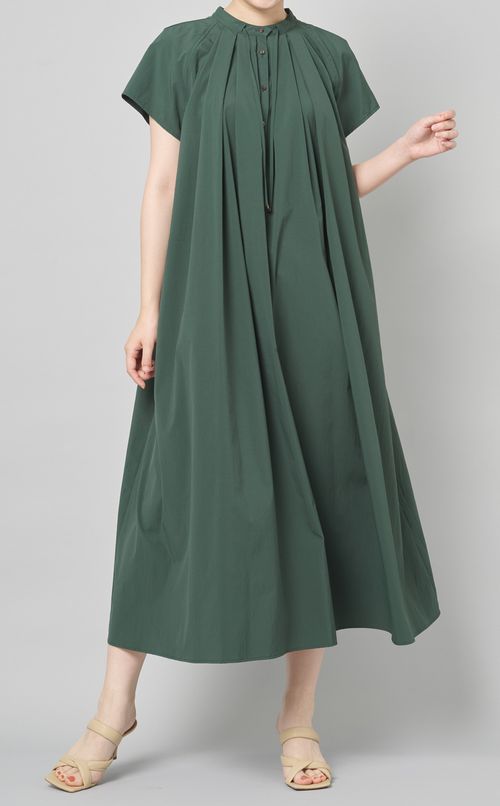 2wayタックロングワンピース