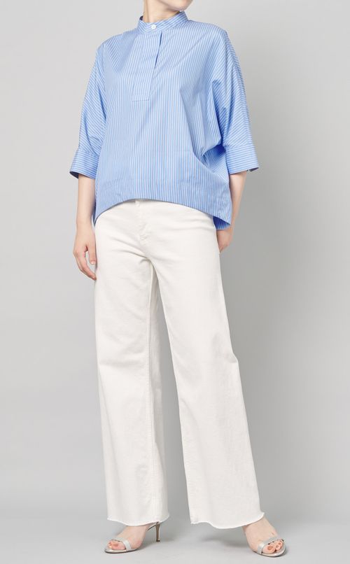 スタンドネックシャツ