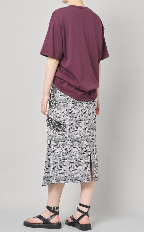 ストレッチジャカードスカート