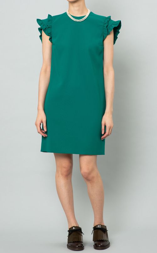 ラッフルスリーブマイクロミニワンピース