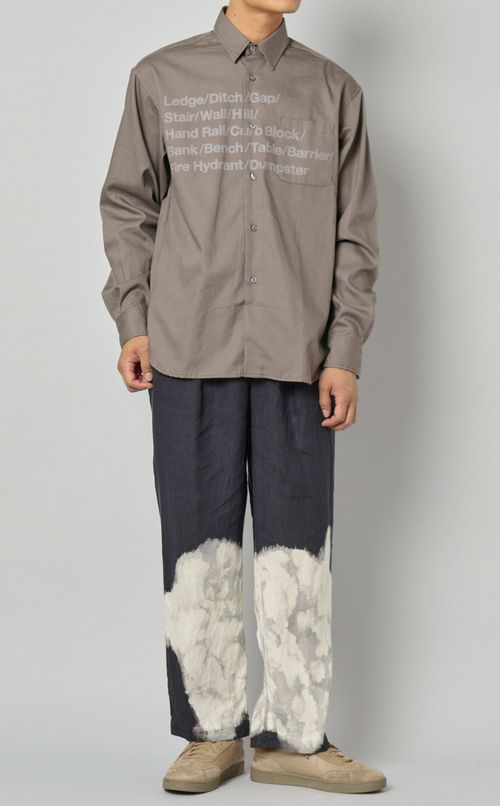 ヘンプクラウディブリーチワイドパンツ