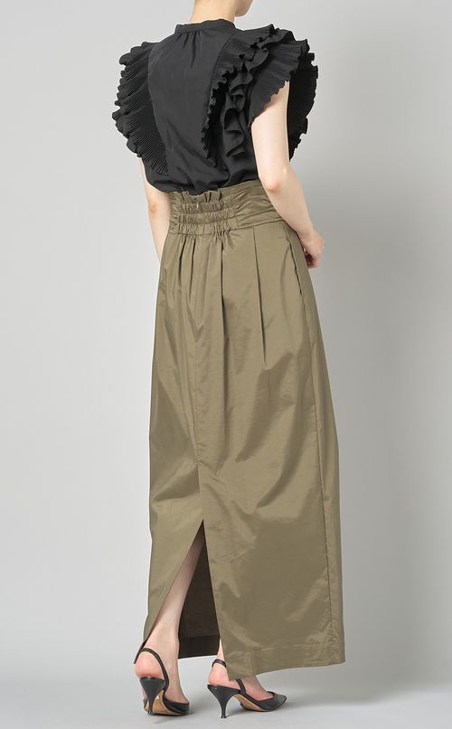 ハイウエストIラインスカート