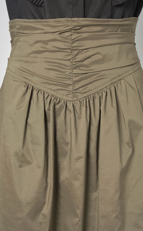 ハイウエストIラインスカート