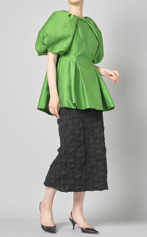 ボレロ付ジャガードチュニック