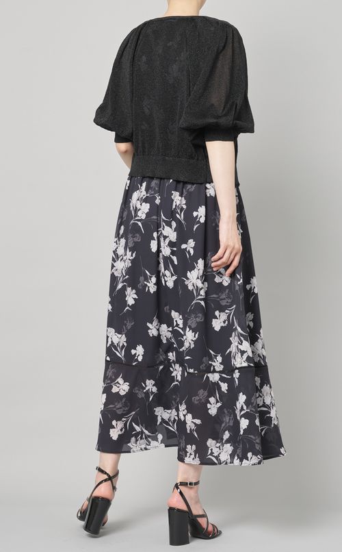 バルーンスリーブカーディガン