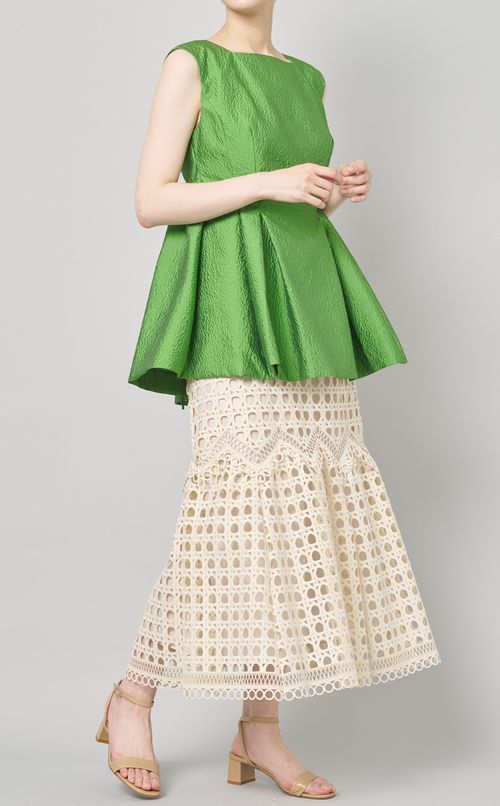 ボレロ付ジャガードチュニック