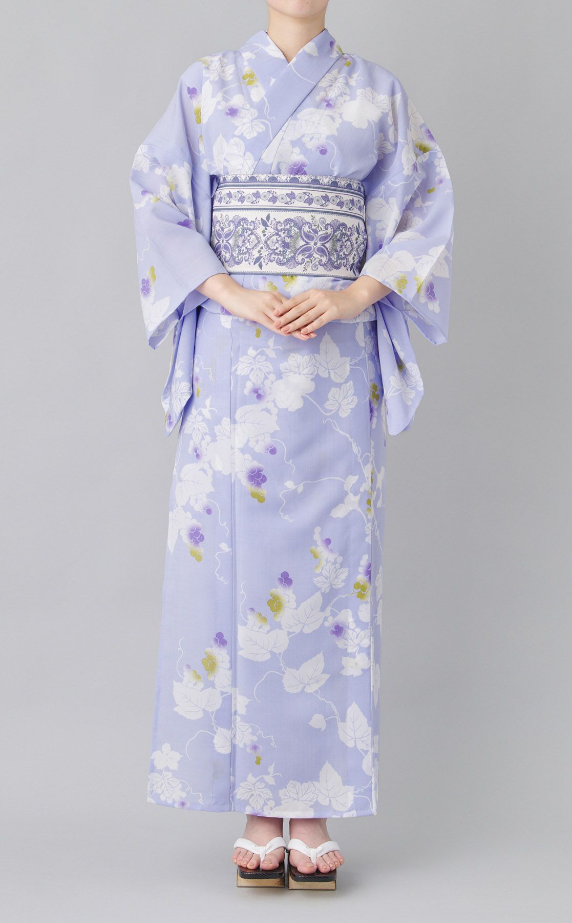 新品三松オリジナル浴衣「万華鏡」（青） 三松オリジナル浴衣「万華鏡」（青）