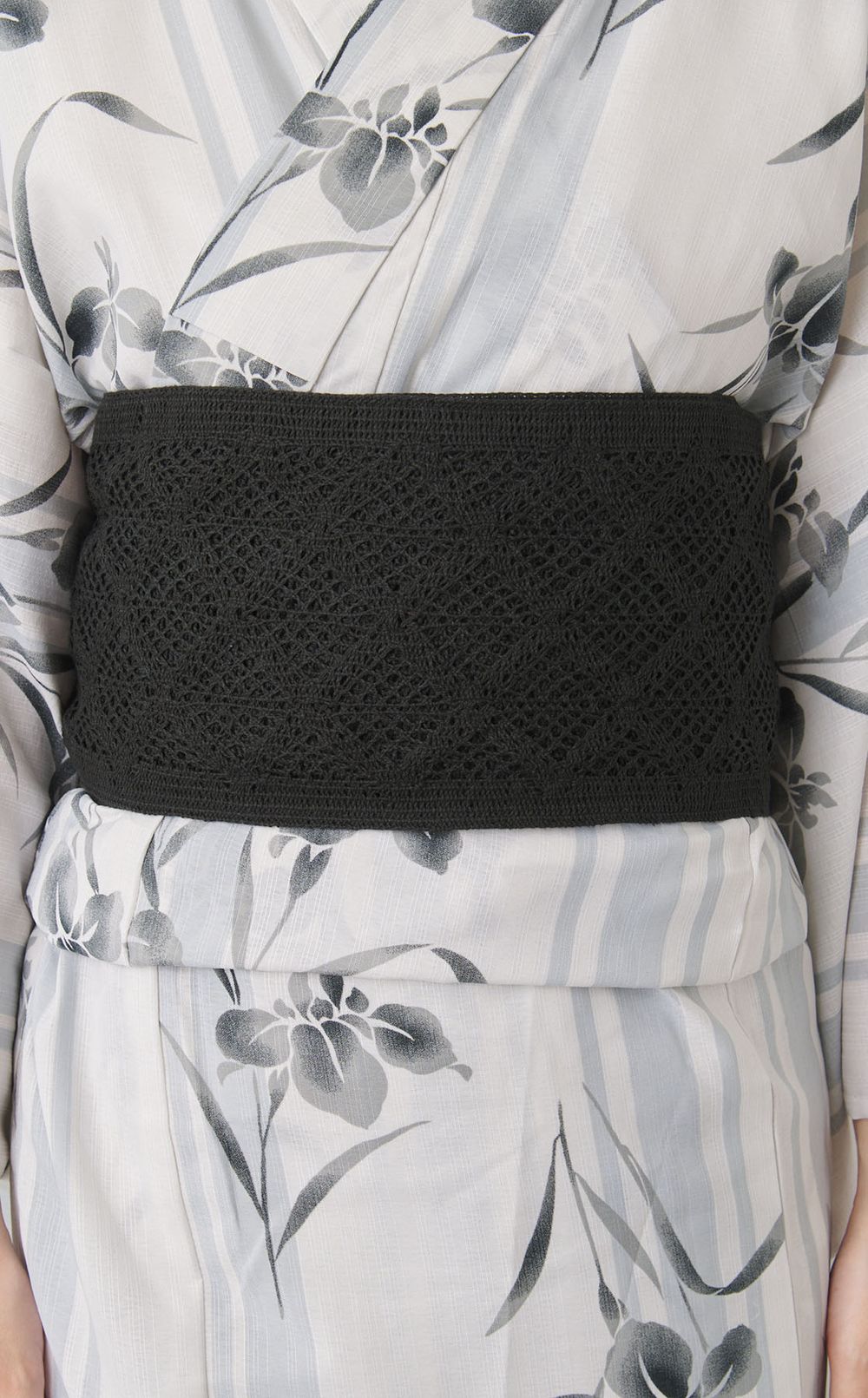 浴衣あやめストライプ